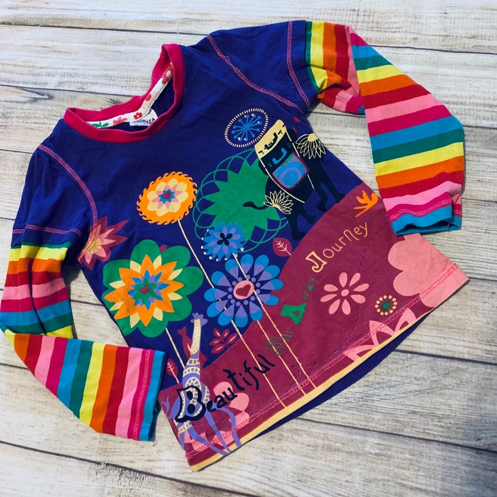 Colorful Beautiful Journey Top